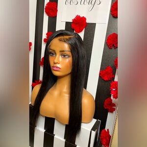 20 inch 
13/6 HD frontal 100% human hair